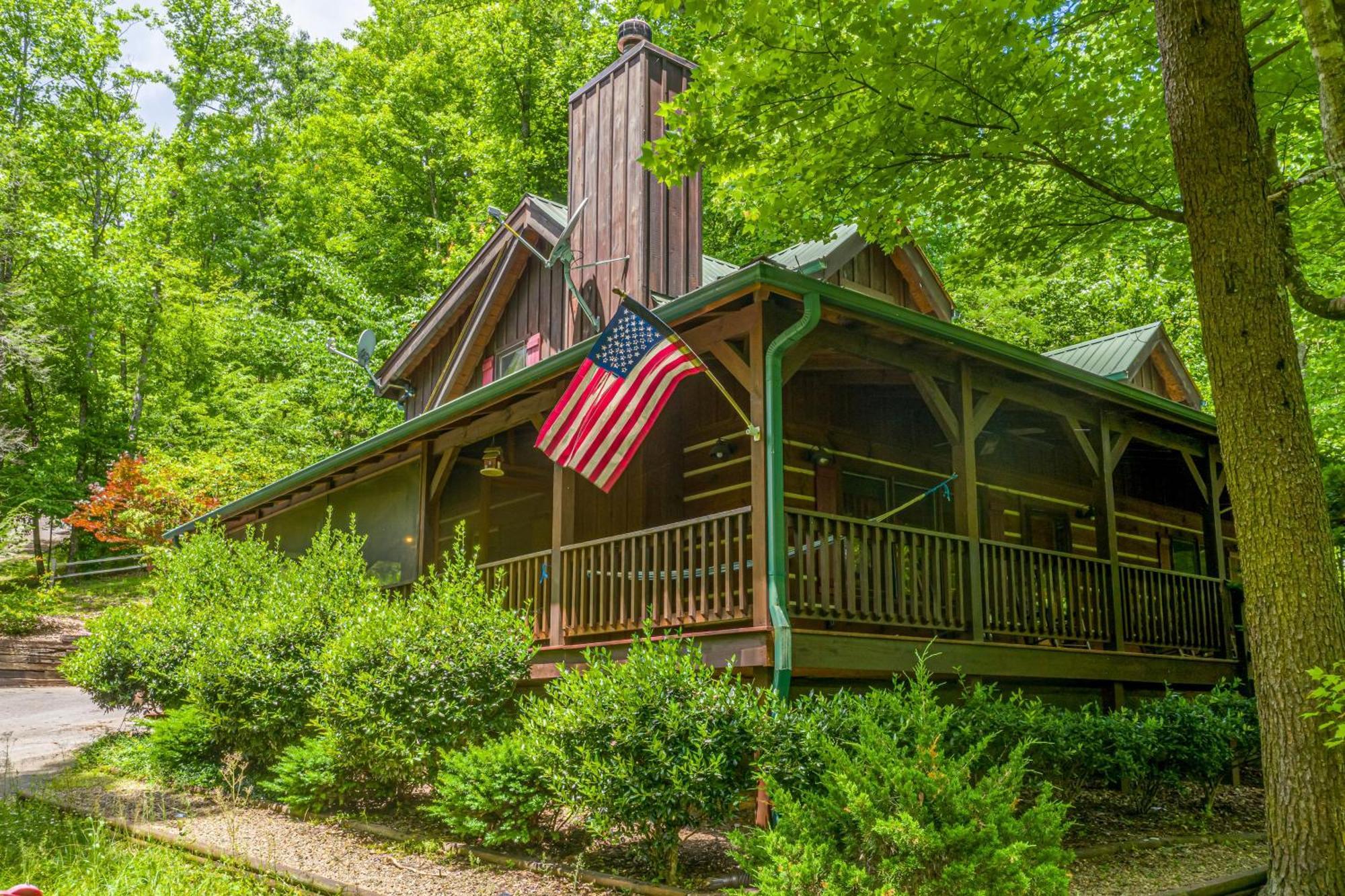 Pigeonforge Cabin Game Roomdog Friendlyhot Tub Pigeon Forge Exterior foto